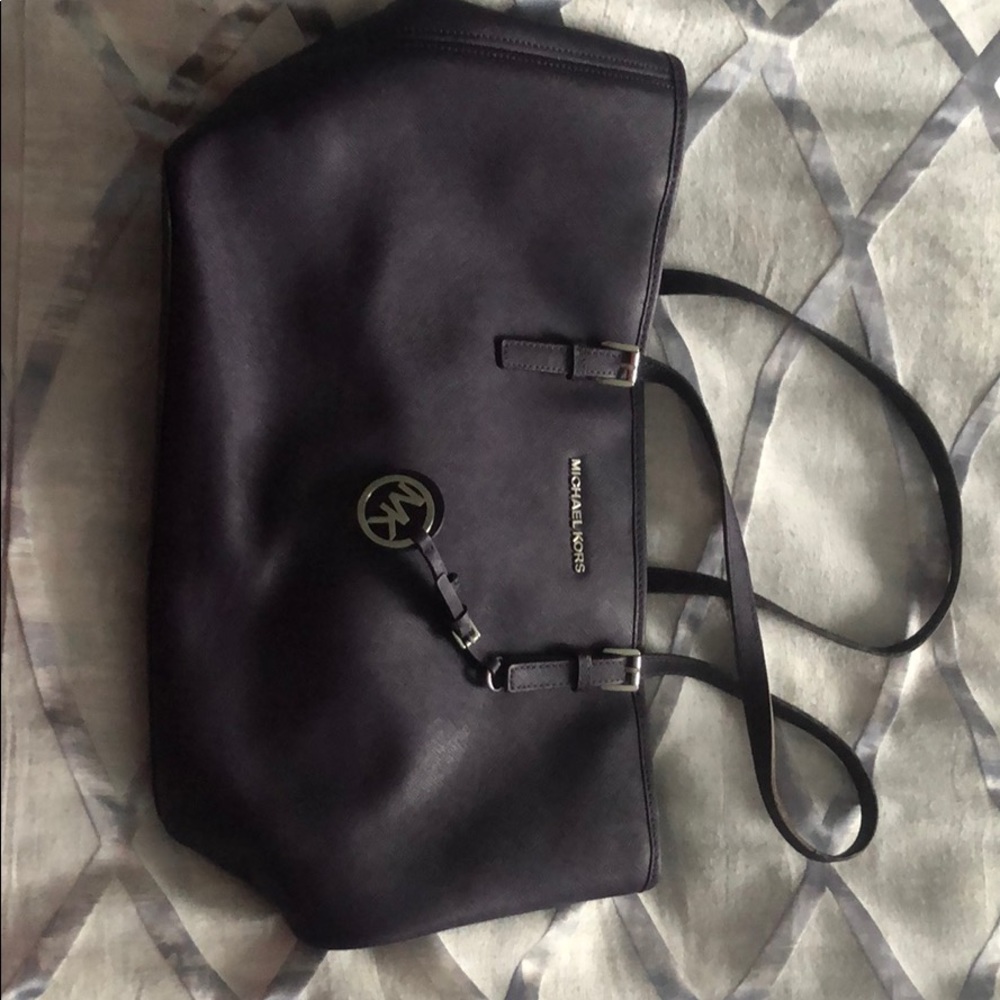 Purple Michael kors bag